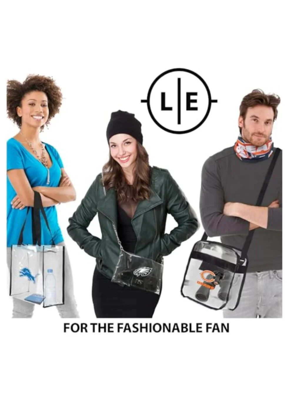 NHL Clear Fanny Pack Purse Stadium Approved PVC